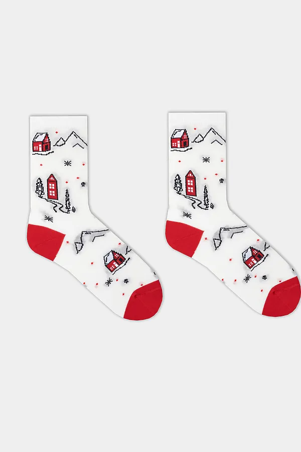 Носки MARK FORMELLE, молочный - фото 2