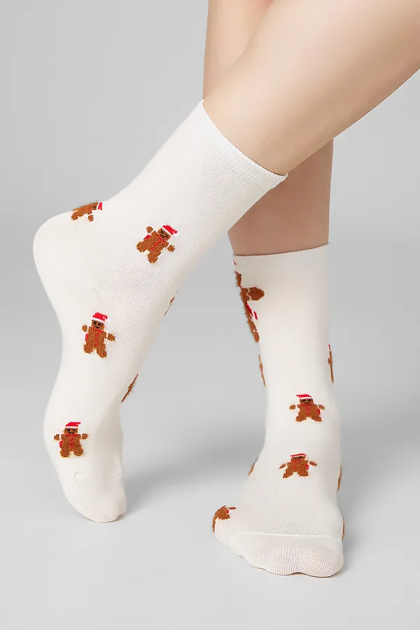 Носки MARK FORMELLE, молочный - фото 2