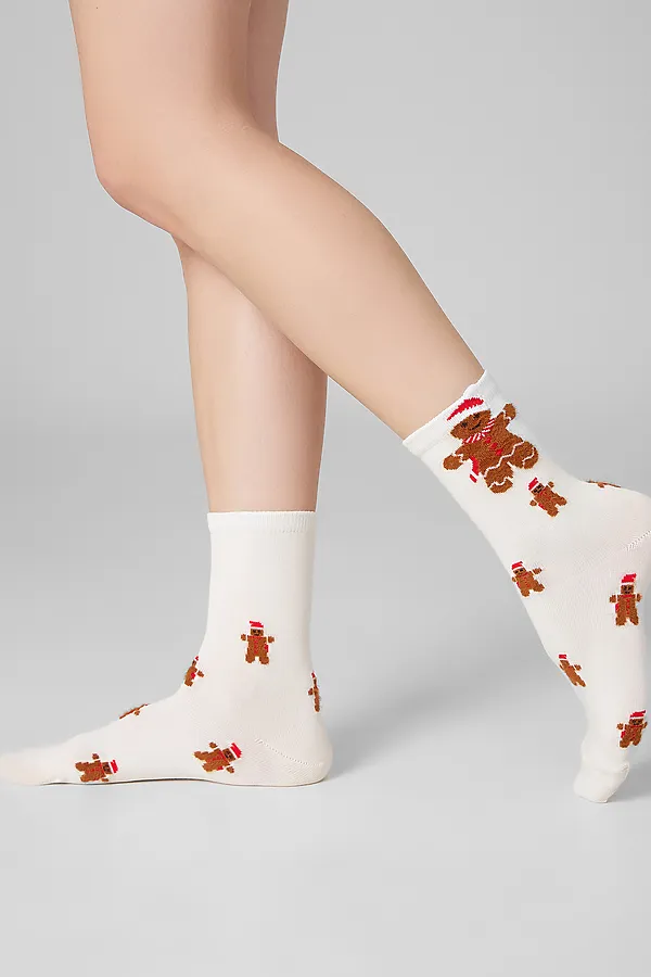 Носки MARK FORMELLE, молочный - фото 2