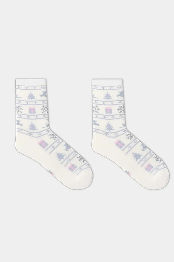 Носки MARK FORMELLE, молочный - фото 2