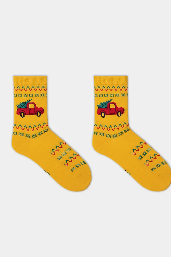 Носки MARK FORMELLE, горчичный - фото 2