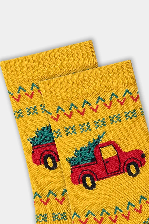 Носки MARK FORMELLE, горчичный - фото 2