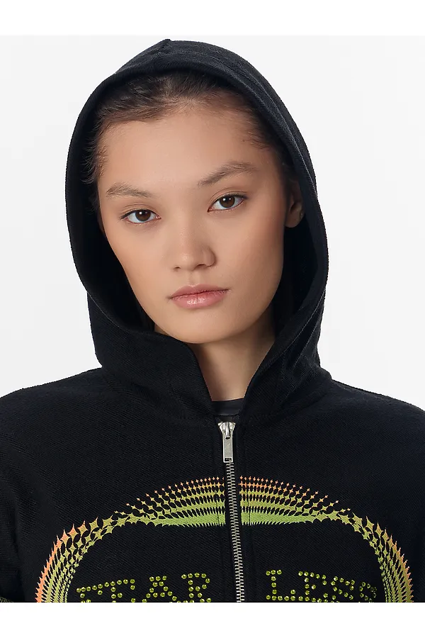 Толстовка MARK FORMELLE, черный +печать - фото 2