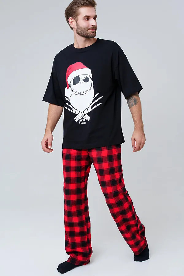 Пижама PLAYTODAY, черный,красный - фото 2
