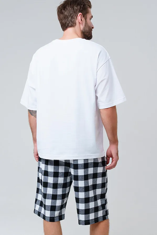 Пижама PLAYTODAY, белый,черный - фото 2