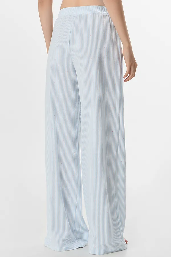 Пижама MARK FORMELLE, голубая полоска - фото 2