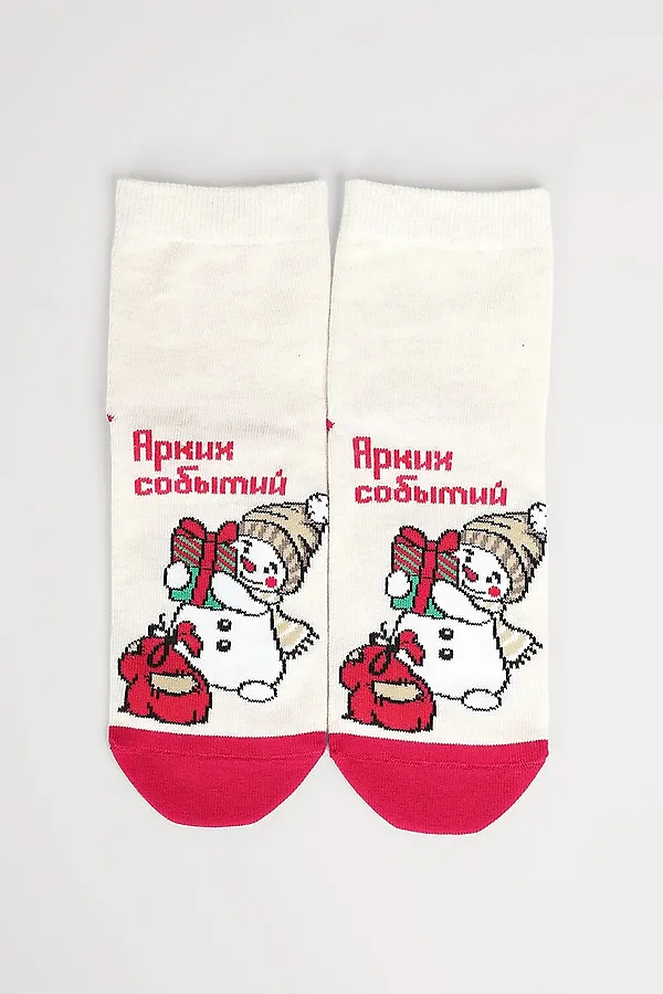 Носки CLEVER, меланж бежевый - фото 2