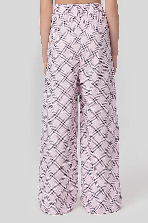 Пижама MARK FORMELLE, серый меланж 4306-а +клетка черно -розовая - фото 2