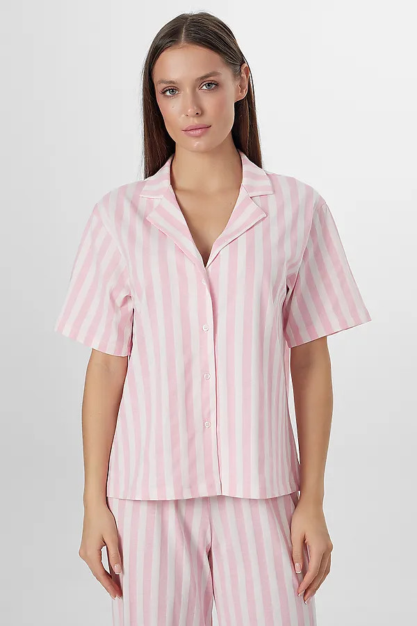 Пижама MARK FORMELLE, розовая полоска - фото 2