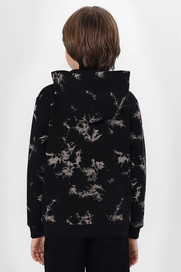 Толстовка MARK FORMELLE, разводы на черном - фото 2