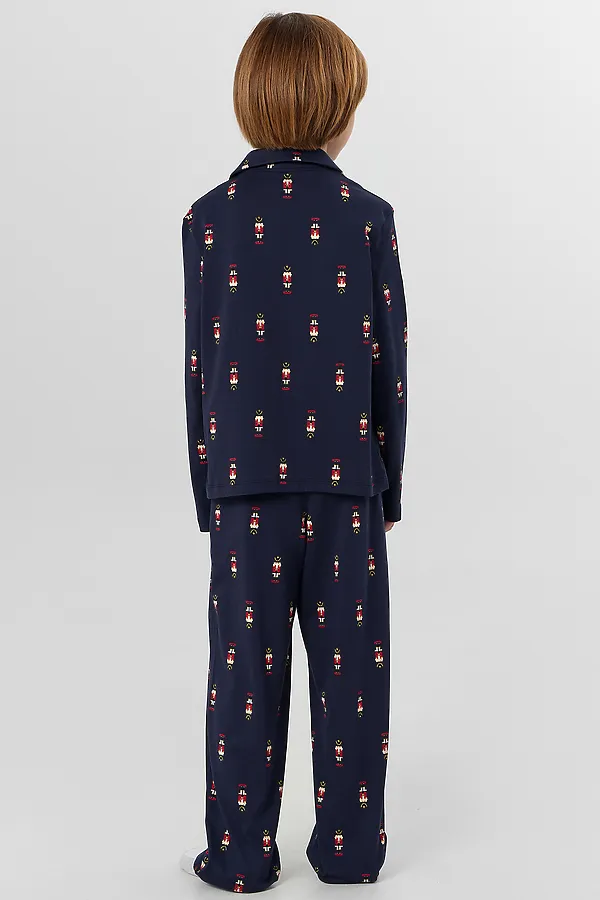 Пижама MARK FORMELLE, щелкунчик на чернильном - фото 2
