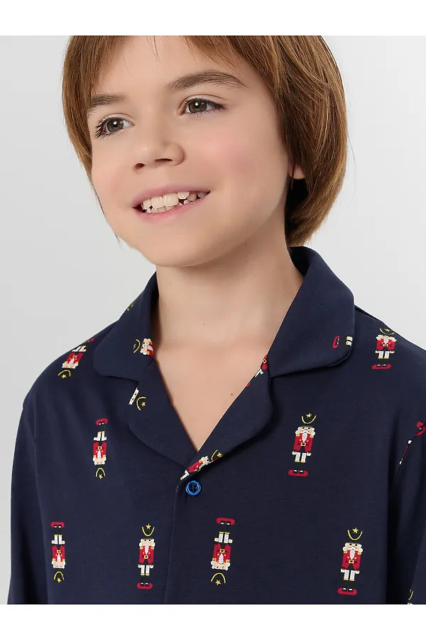 Пижама MARK FORMELLE, щелкунчик на чернильном - фото 2