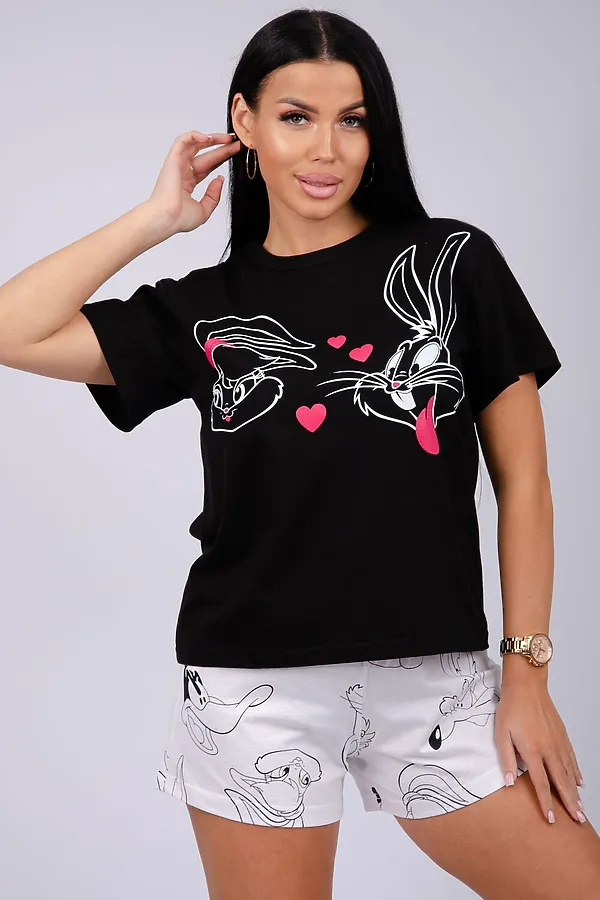 Пижама с шортами Джуди НАТАЛИ, в ассортименте - фото 2