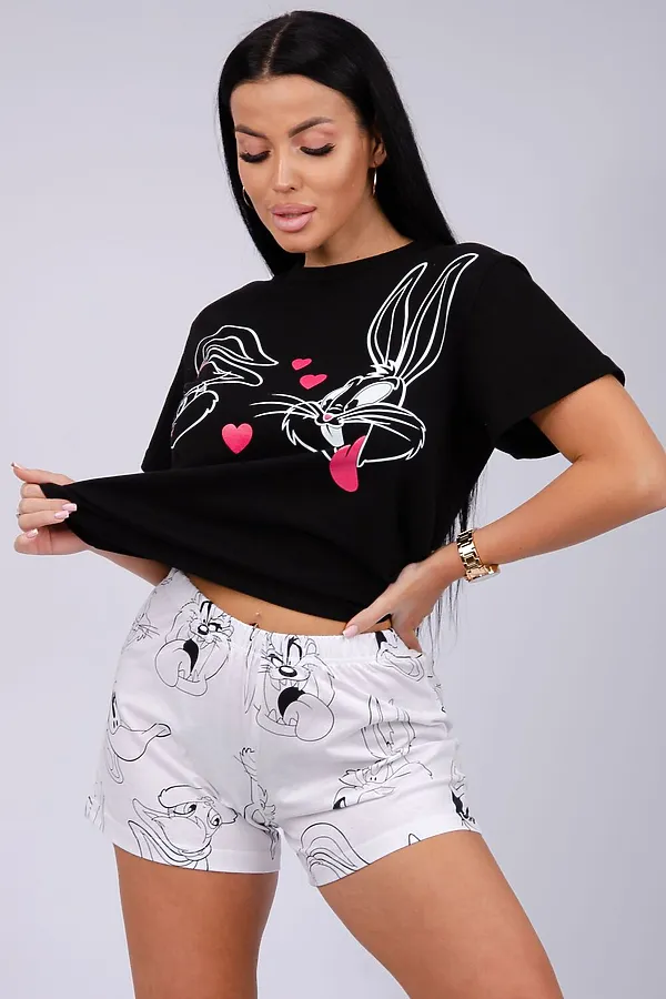 Пижама с шортами Джуди НАТАЛИ, в ассортименте - фото 2