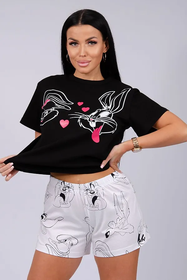 Пижама с шортами Джуди НАТАЛИ, в ассортименте - фото 2