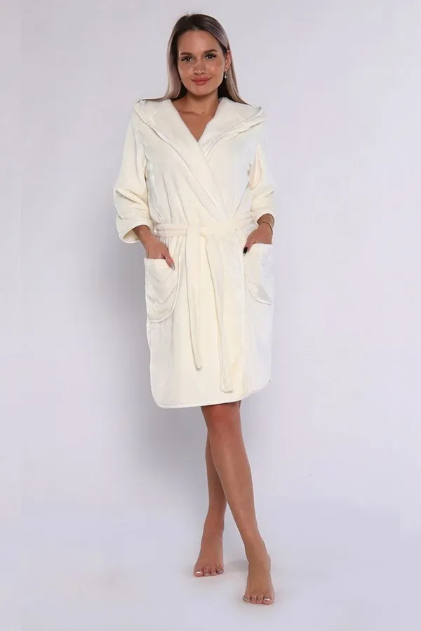 Халат 527 НАТАЛИ, молочный - фото 2