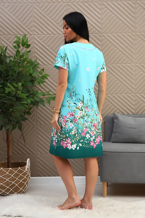 Халат 180тК НАТАЛИ, голубой - фото 2