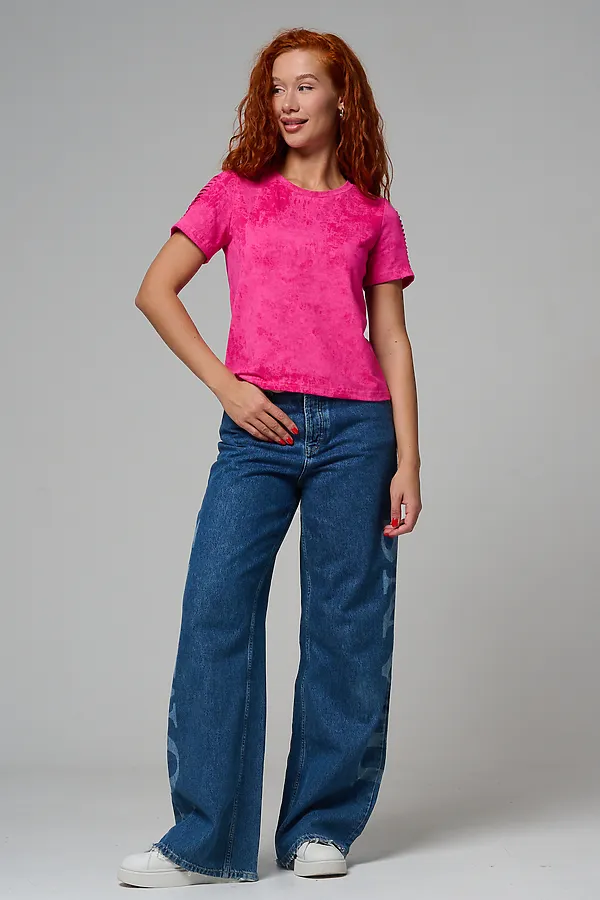 Футболка 7497 НАТАЛИ, розовый винтаж - фото 2