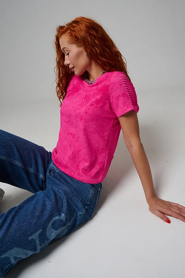 Футболка 7497 НАТАЛИ, розовый винтаж - фото 2