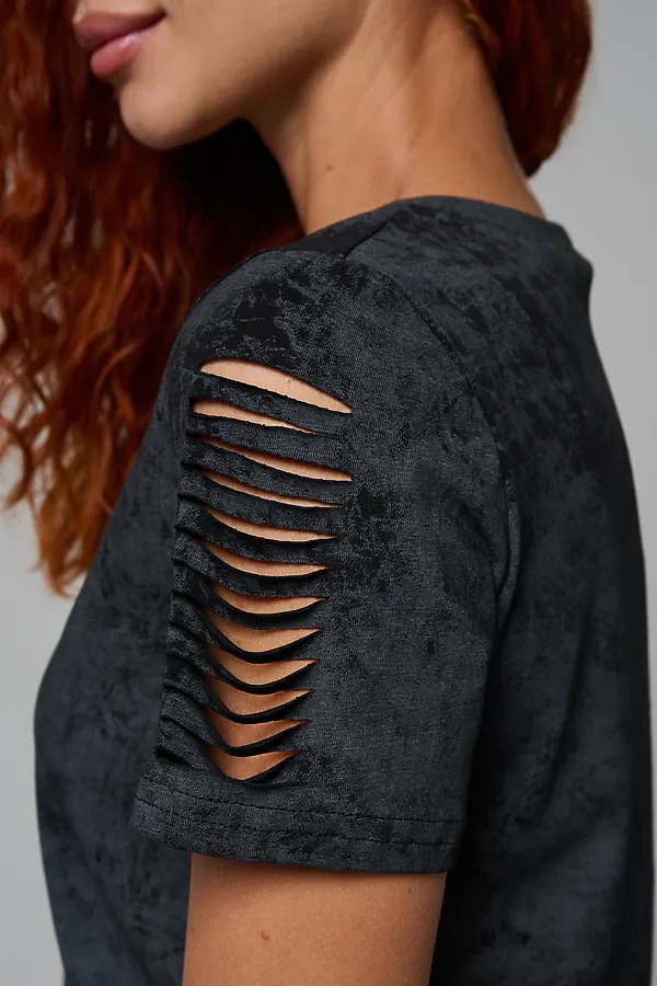 Футболка 7497 НАТАЛИ, черный винтаж - фото 2