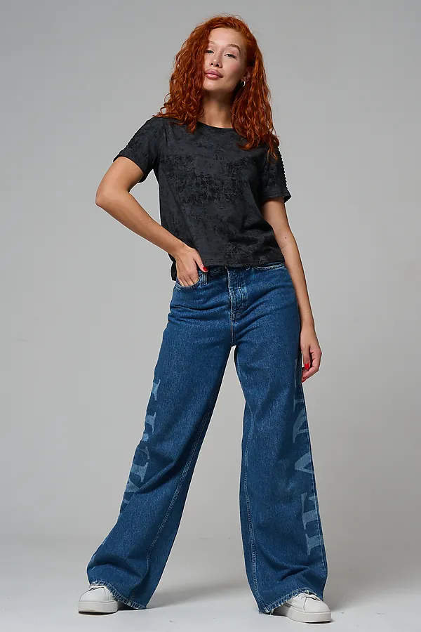 Футболка 7497 НАТАЛИ, черный винтаж - фото 2