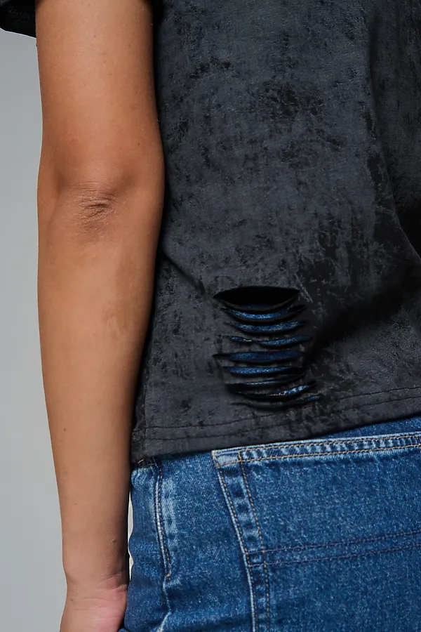 Футболка 7497 НАТАЛИ, черный винтаж - фото 2