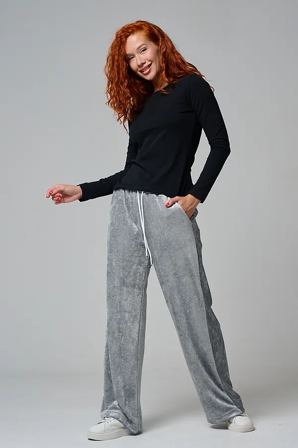 Брюки 67190 НАТАЛИ, серый - фото 2