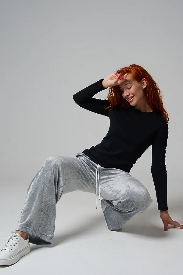 Брюки 67190 НАТАЛИ, серый - фото 2