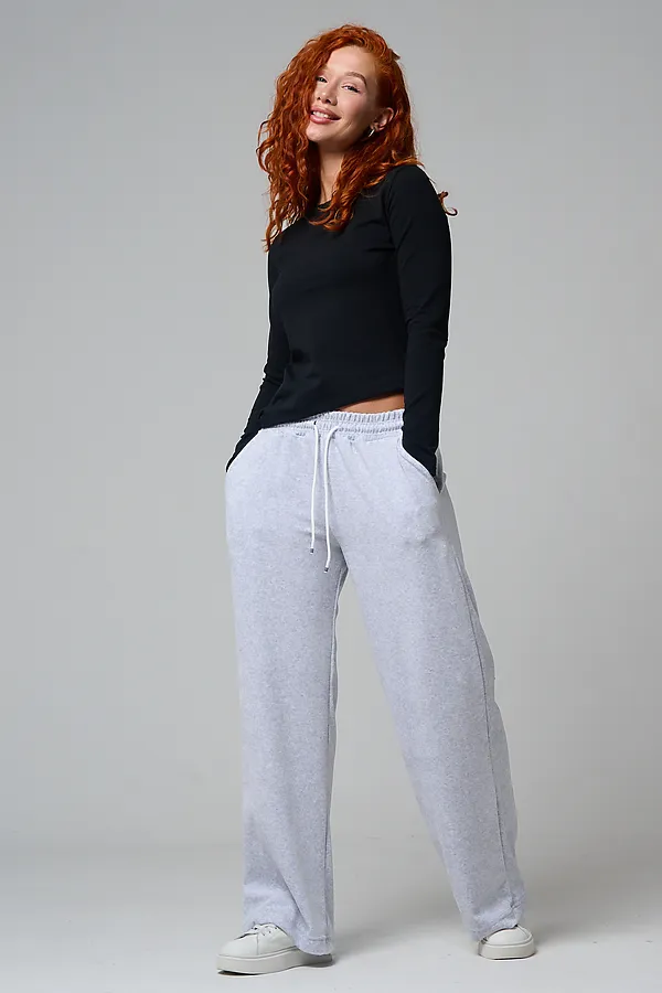 Брюки 67190 НАТАЛИ, серый меланж - фото 2