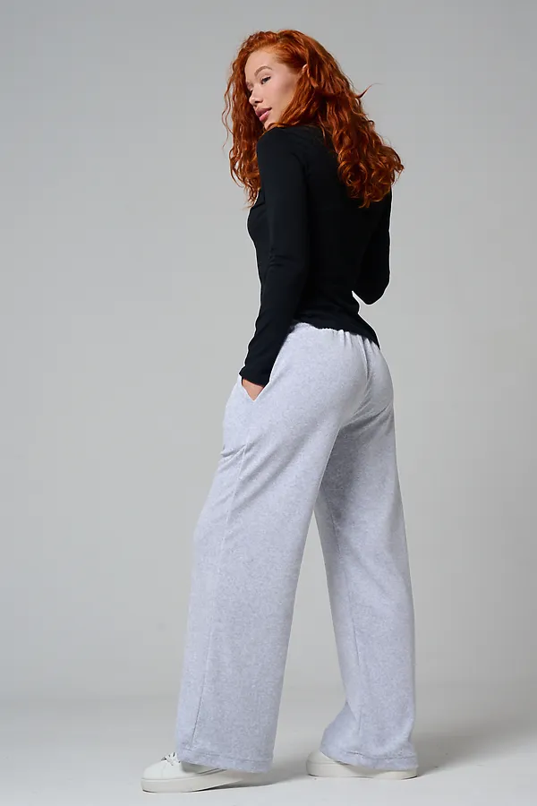 Брюки 67190 НАТАЛИ, серый меланж - фото 2