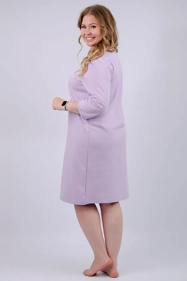 Сорочка Лаванда НАТАЛИ, сиреневый - фото 2