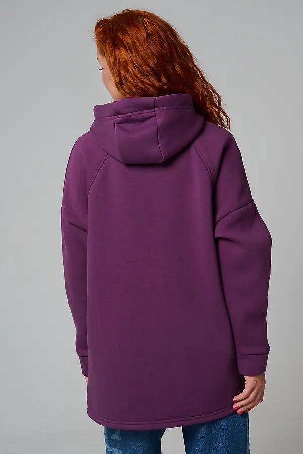 Толстовка 8297 НАТАЛИ, сливовый - фото 2