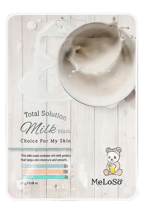 MeLoSo Набор тканевых масок для сухой кожи лица: увлажнение и отшелушивание, 5 x 25 г KRISTALLER, ассорти - фото 2