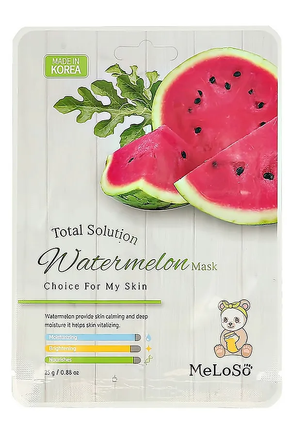 MeLoSo Набор тканевых масок для лица с омолаживающим эффектом против морщин, 5 x 25 г KRISTALLER, ассорти - фото 2