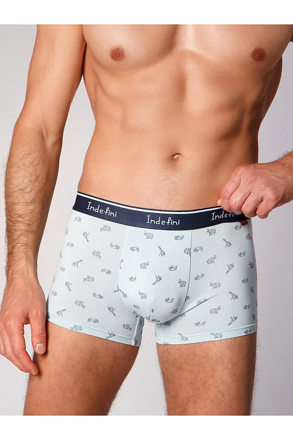 Трусы INDEFINI, голубой - фото 2