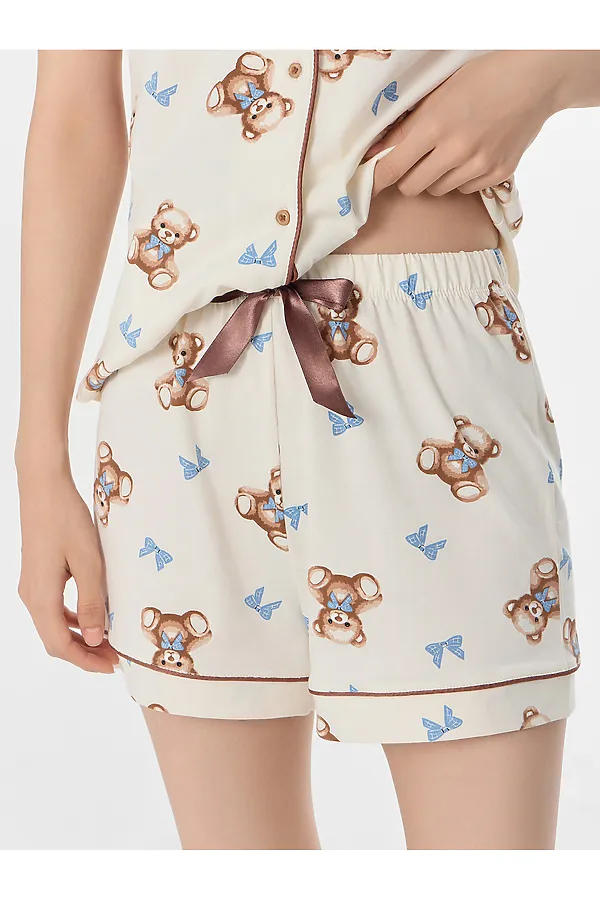 Пижама MARK FORMELLE, мишки на молочном1 - фото 2