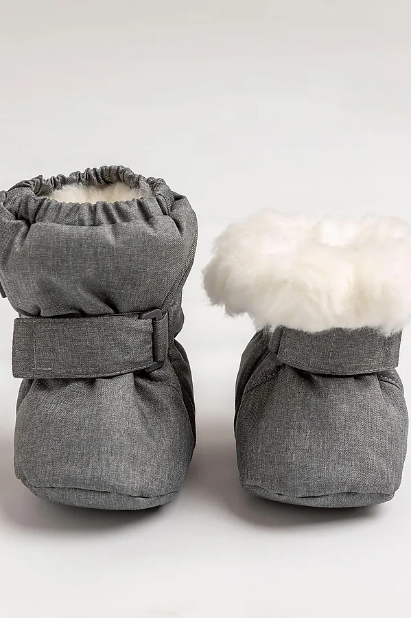 Пинетки BATIK, серый меланж - фото 2