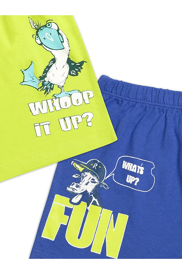 Трусы, 2 шт. PELICAN, синий/зеленый - фото 2