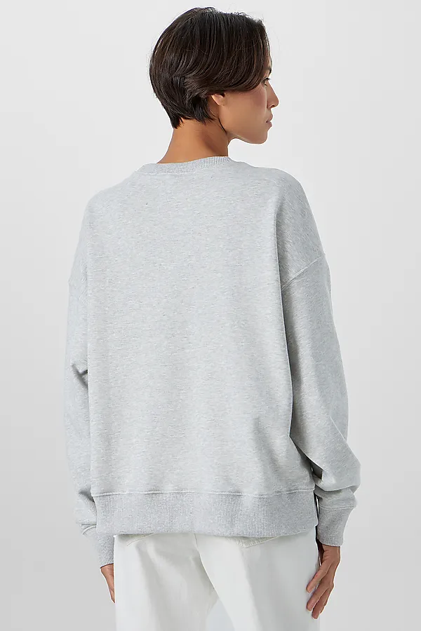 Свитшот MARK FORMELLE, серый меланж 4306-а +печать - фото 2