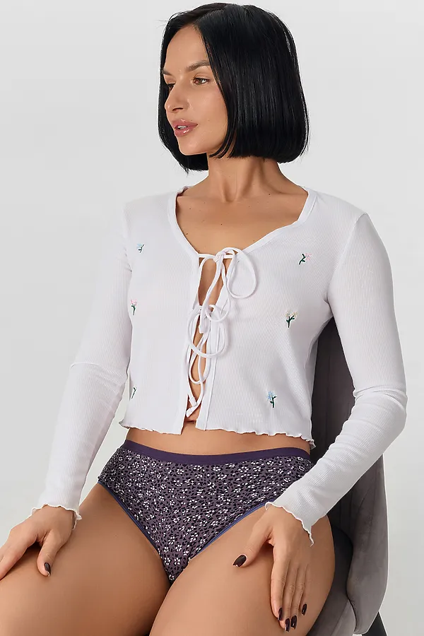 Трусы MARK FORMELLE, узор на фиолетовом - фото 2