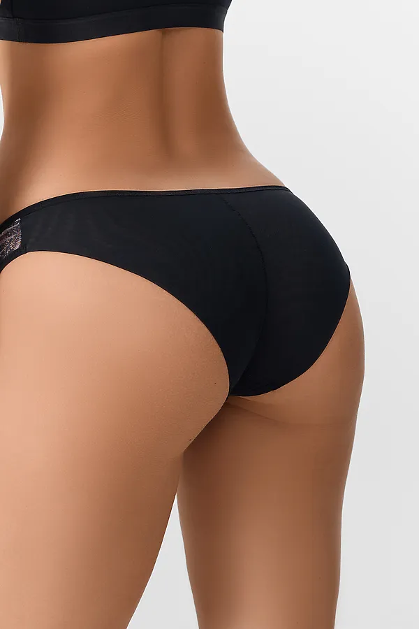 Трусы MARK FORMELLE, цветы на черном1 - фото 2