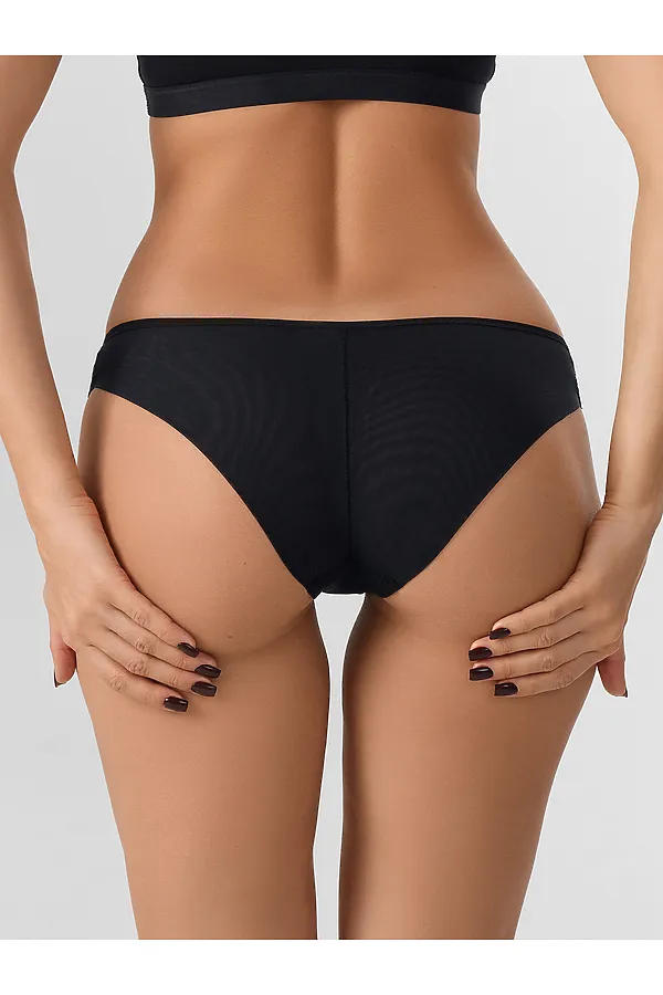 Трусы MARK FORMELLE, цветы на черном1 - фото 2