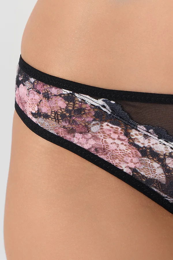 Трусы MARK FORMELLE, цветы на черном1 - фото 2