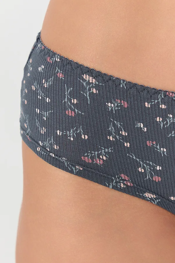 Трусы MARK FORMELLE, цветы на т.сером - фото 2