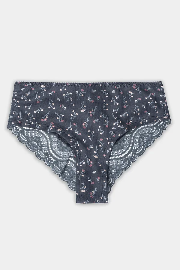Трусы MARK FORMELLE, цветы на т.сером - фото 2