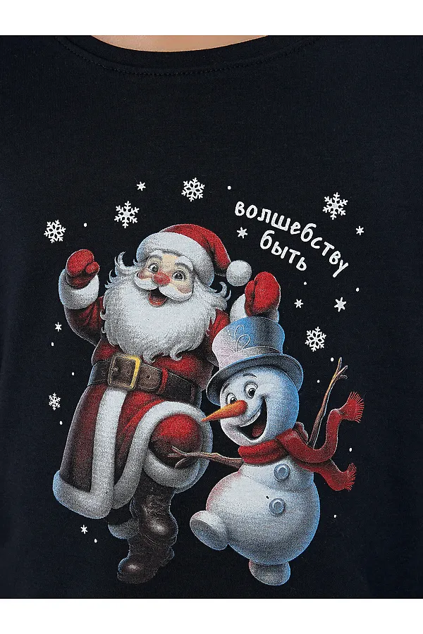 Пижама MARK FORMELLE, черный +черно -красная клетка - фото 2