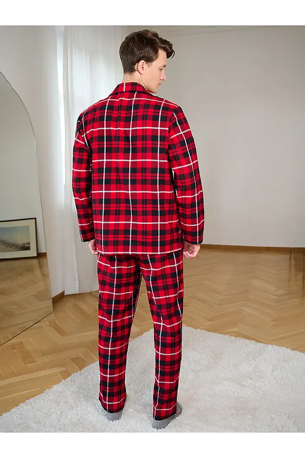 Пижама INDEFINI, красный - фото 2