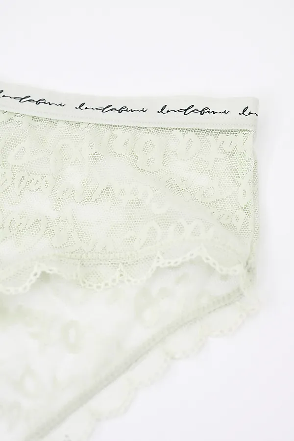 Трусы INDEFINI, салатовый - фото 2