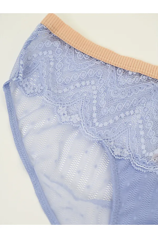 Трусы INDEFINI, голубой - фото 2