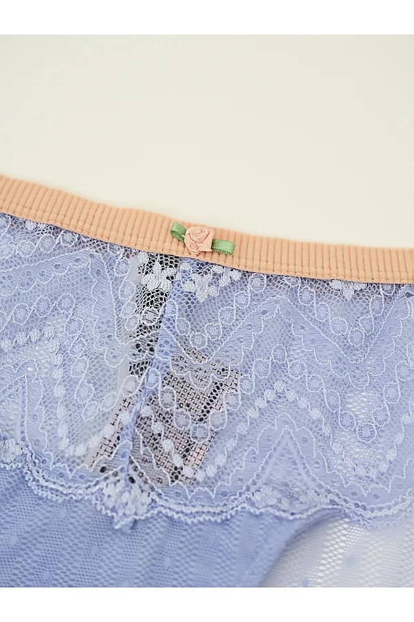 Трусы INDEFINI, голубой - фото 2